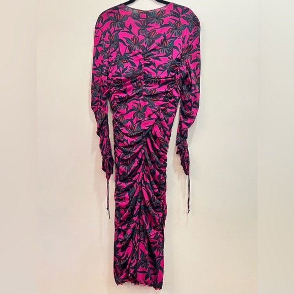 DIANE VON FURSTENBERG Rochelle stretch mesh sexy dress - Picture 4 of 7